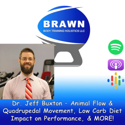 Dr. Jeff Buxton – Animal Flow & Quadrupedal Movement, Low Carb Diet Impact on Performance, & MORE! episode artwork