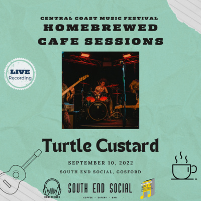 Central Coast Music Festival - Turtle Custard | Full Live Performance and Interview