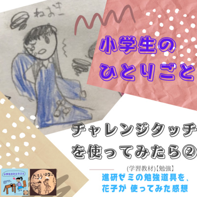 011チャレンジタッチを使ってみたら② (学習教材) 【勉強】