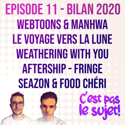 Les faits marquants de 2020 3/3 - Recommandations ft Michael & Johan