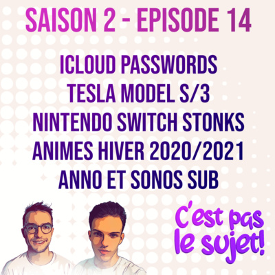 En route vers la conduite autonome, les chiffres hallucinants de la Switch, les animés de l'hiver et la série des jeux Anno - 02x14