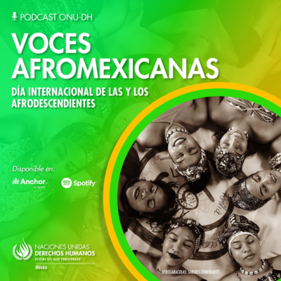 Voces afromexicanas: Día internacional de las y los afrodescendientes