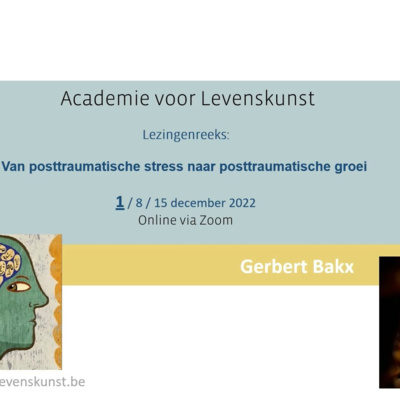 Gerbert Bakx - over levenskunst