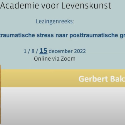 Gerbert Bakx - over levenskunst