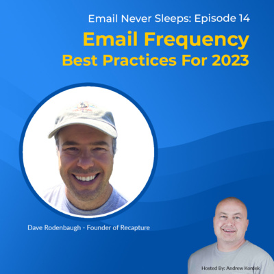 Email Frequency Best Practices For 2023 | Episode 14 | Dave Rodenbaugh