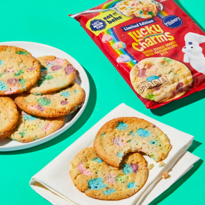 Lucky Charms Cookie Dough Patties 