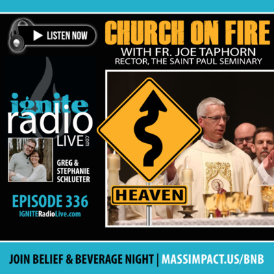 EPISODE 336: CHURCH ON FIRE | GUEST: Fr. Joseph Taphorn (Rector, The Saint Paul Seminary)