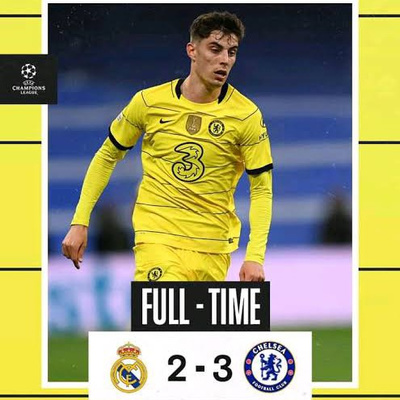 Real Madrid 2-3 Chelsea: Watch the highlights. episode artwork