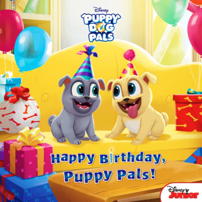🥳 Puppy Dog Pals Happy Birthday, Puppy Pals 🥳 Stories for Kids Read Aloud