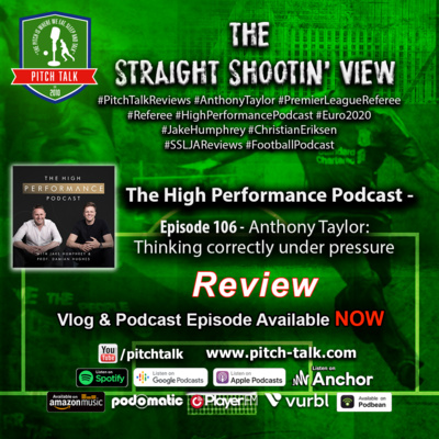The Straight Shootin' View Episode 98 - Anthony Taylor on the High Performance podcast Ep106 REVIEW episode artwork
