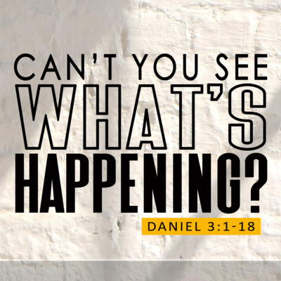 Can't You See What's Happening? (Daniel 3:1-18)