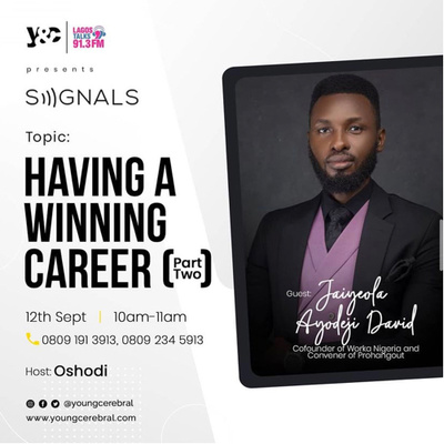 Having a Wining Career (part 2)
