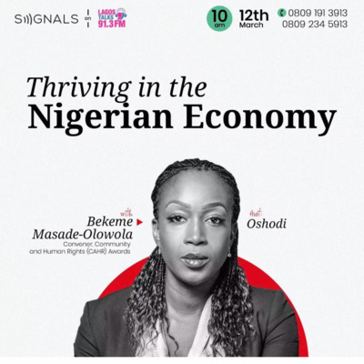 Thriving in the Nigerian Economy Ft Bekeme Masade-Olowola