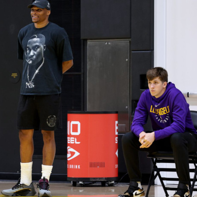 Lakers Fast Break- So Who's In (and OUT) of the Lakers Guard Rotation? with LakerTom!
