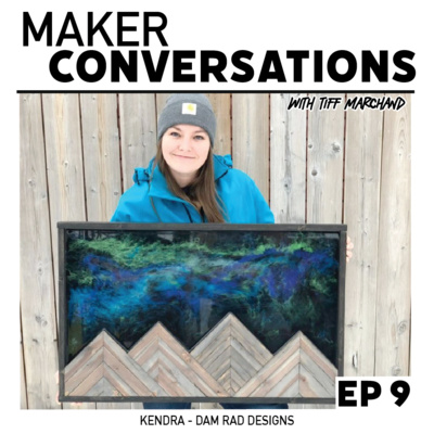 EP9 KENDRA DAM RAD DESIGNS episode artwork