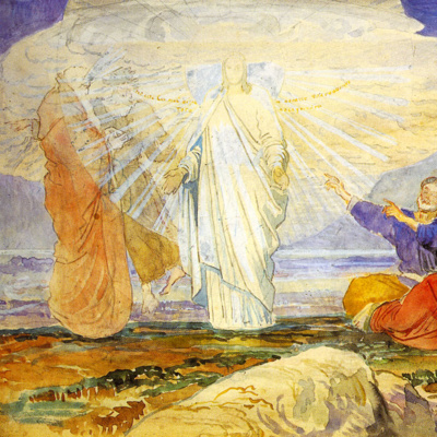 LUKE 9:28b-36 AND THE GUYS episode artwork