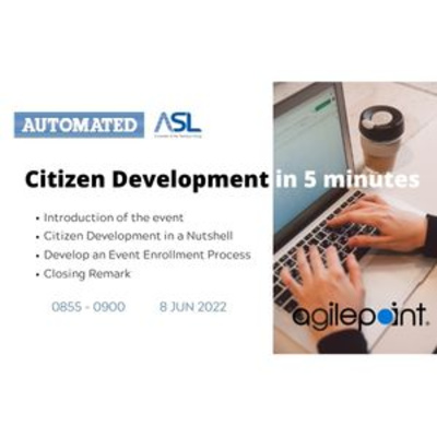 Citizen Development in 5 minutes Citizen Development in 5 minutes