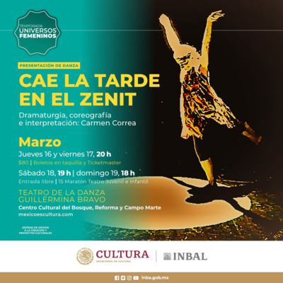 "Cae la tarde en el Zenit": una reflexión de la vida entre penumbras que se presenta en el Teatro de la Danza "Guillermina Bravo" episode artwork