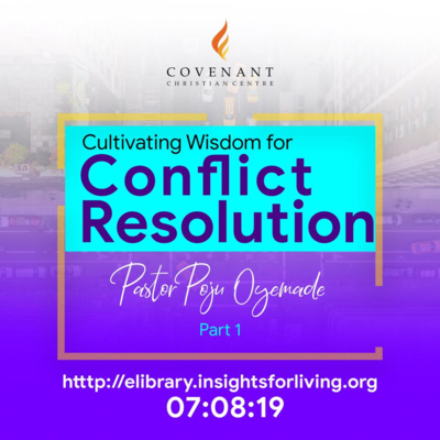 Cultivating Wisdom For Conflict Resolution