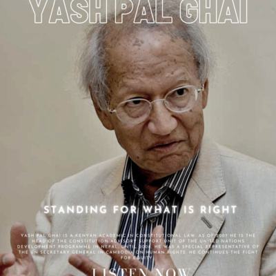 Kenyan Stories by Daniel Duwa speaks to Professor Yash Pal Ghai Revisiting the Landmark Kenyan Constitution Change