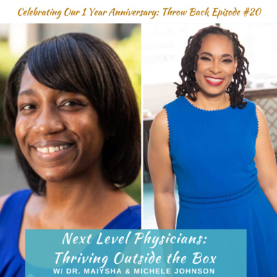 1 YEAR ANNIVERSARY CELEBRATION! THROW BACK EPISODE 6 W/DR. MICHELE JOHNSON PA-C: Turning Pain into Passion.