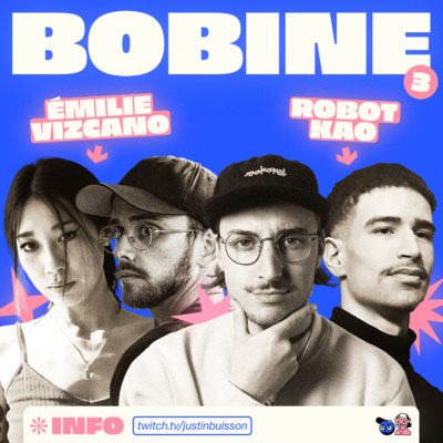 La Typographie dans le Design (avec Emilie Vizcano & ROBOTKAO) — BOBINE #3