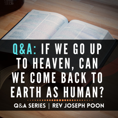 If We Go Up To Heaven, Can We Come Back To Earth As Human? - Bible Q&A # 48