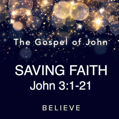 "Saving Faith" - John 3:1-21 (April 11, 2021)