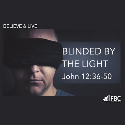 "Blinded By the Light" - John 12:36-50 (April 24, 2022)