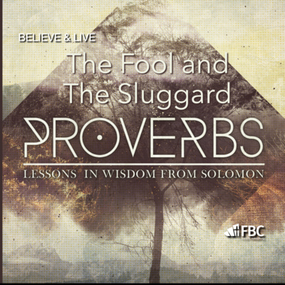"The Fool and the Sluggard" - Proverbs (Wednesday, May 18, 2022)