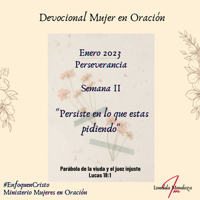 Devocional Mujer en Oración