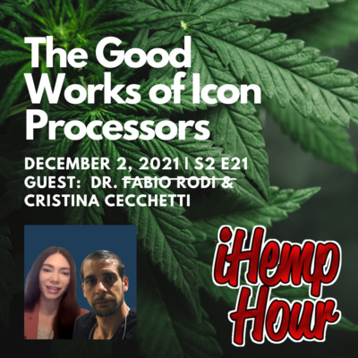 The Good Works of Icon Processors | iHemp Hour ft. Dr. Fabio Rodi & Cristina Cecchetti