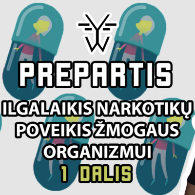 Ilgalaikis narkotikų poveikis organizmui: alkoholis, kanapės, benzodiazepinai (su Marina Sidorova, 1 dalis)