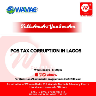 TalkAmAsYouSeeAm - POS Tax Corruption in Lagos  episode artwork