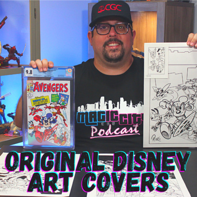 Disney 100th Anniversary Original Comic Art Covers!