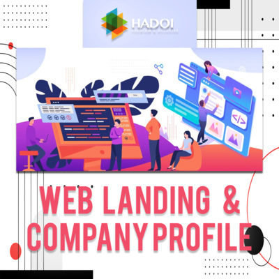 Web Landing & Website Profil Perusahaan - Layanan Hadoi