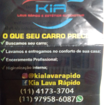 Spot de Radio Kia Lava Rapido Rua Bulgaria 200 Bairro Taboao Sbc Sao Paulo