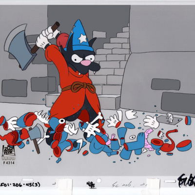 Itchy and Scratchy Land episode artwork