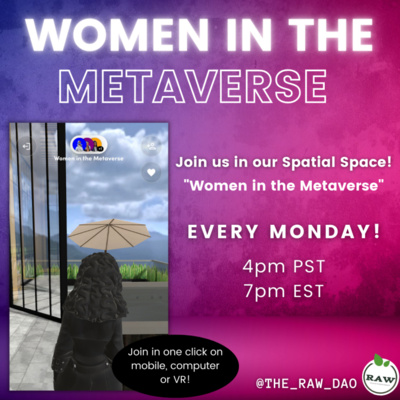 Women in the Metaverse [What concepts are you grateful for?]