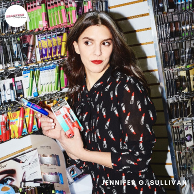 Ep. 128: Fat Mascara co-host Jennifer G. Sullivan on staying curious yet cynical about beauty and what makes the perfect podcast guest episode artwork