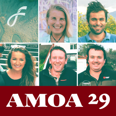 AMOA Ep. 29 with Just Jono, Farmer James, Teacher Joe and guest Chantelle Baker