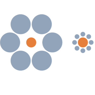 Travis Kelce and the Ebbinghaus Illusion