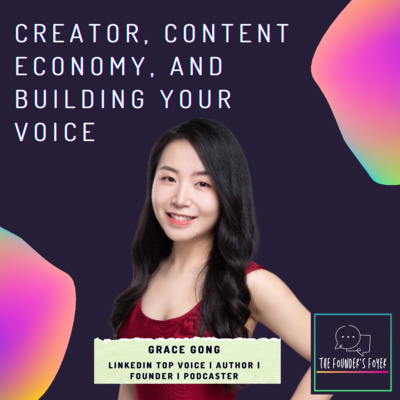 #7 Creator, content economy, and building your voice ft. Grace Gong, Smart Venture Podcast  episode artwork