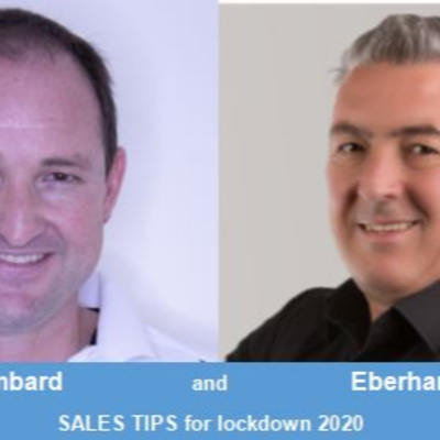 Sales Tips for lockdown 2020