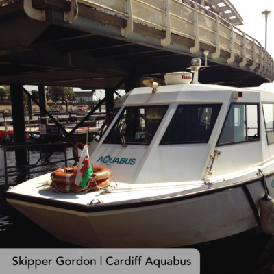 A conversation with Skipper Gordon, Cardiff Aquabus
