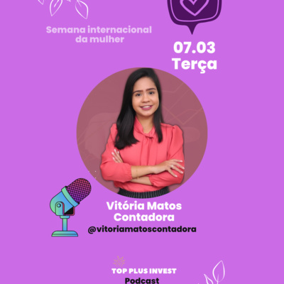 Dedicado a semana Internacional da Mulher com VITÓRIA MATOS Dedicado a semana Internacional da Mulher com VITÓRIA MATOS