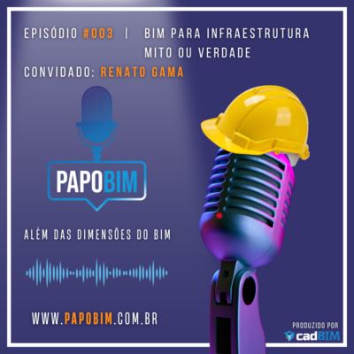 PAPO BIM | Episódio 03 - BIM para Infraestrutura é Mito ou Verdade ?