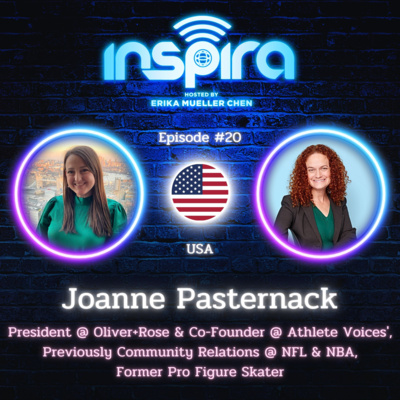 20. Joanne Pasternack (USA) - How can pro athletes’ voices drive social justice?