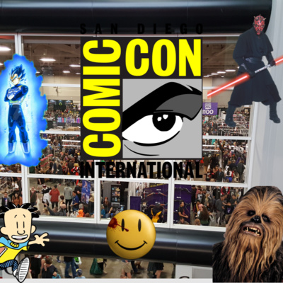 Comic books & Comic Con stories episode artwork