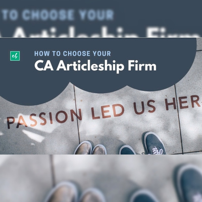 Episode 2 - How to choose articlship? Part 1